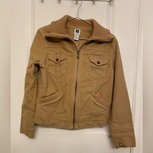Gap Brushed Cotton Jacket Women’s Size Medium